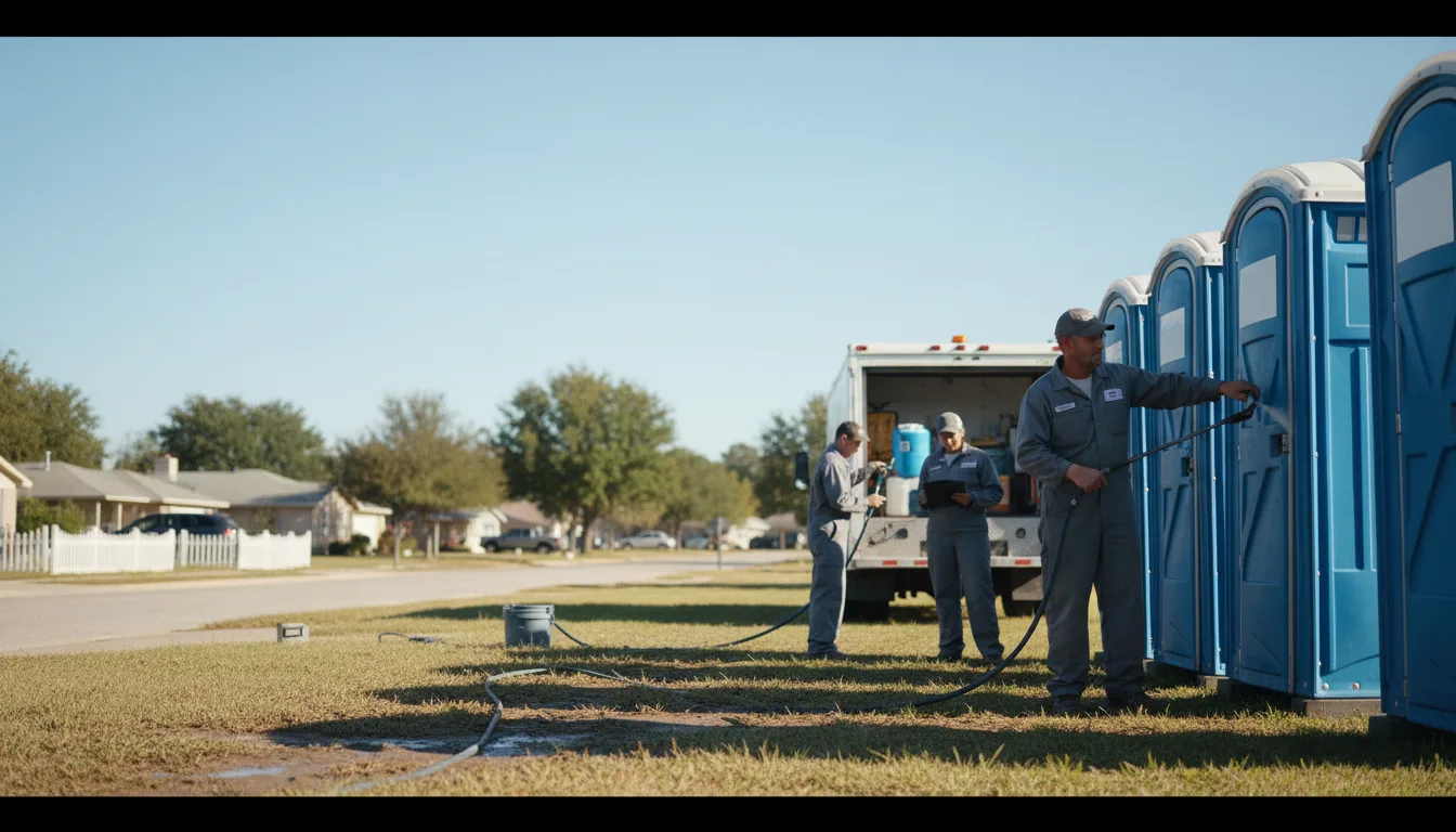 Long-Term Portable Toilet Rental in Greeley, IA near me